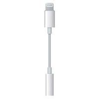 Переходник Apple MMX62ZM/A Jack 3.5 (f)-Lightning (m) белый