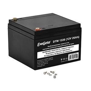 Аккумулятор Exegate DTM 1226 (12V 26Ah) для UPS EX282971RUS - фото 1 - id-p211091995
