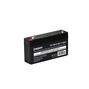 Аккумулятор Exegate DT 6012 (6V 1.2Ah) для слаботочных систем EX282944RUS - фото 1 - id-p211092064