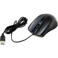 Oklick 225M Black Мышь оптическая (1200dpi) USB (3but) [997791]