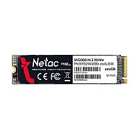 Ssd накопитель Netac SSD NV2000 512GB PCIe 3 x4 M.2 2280 NVMe 3D NAND, R/W up to 2500/1950MB/s, TBW 300TB, 5y