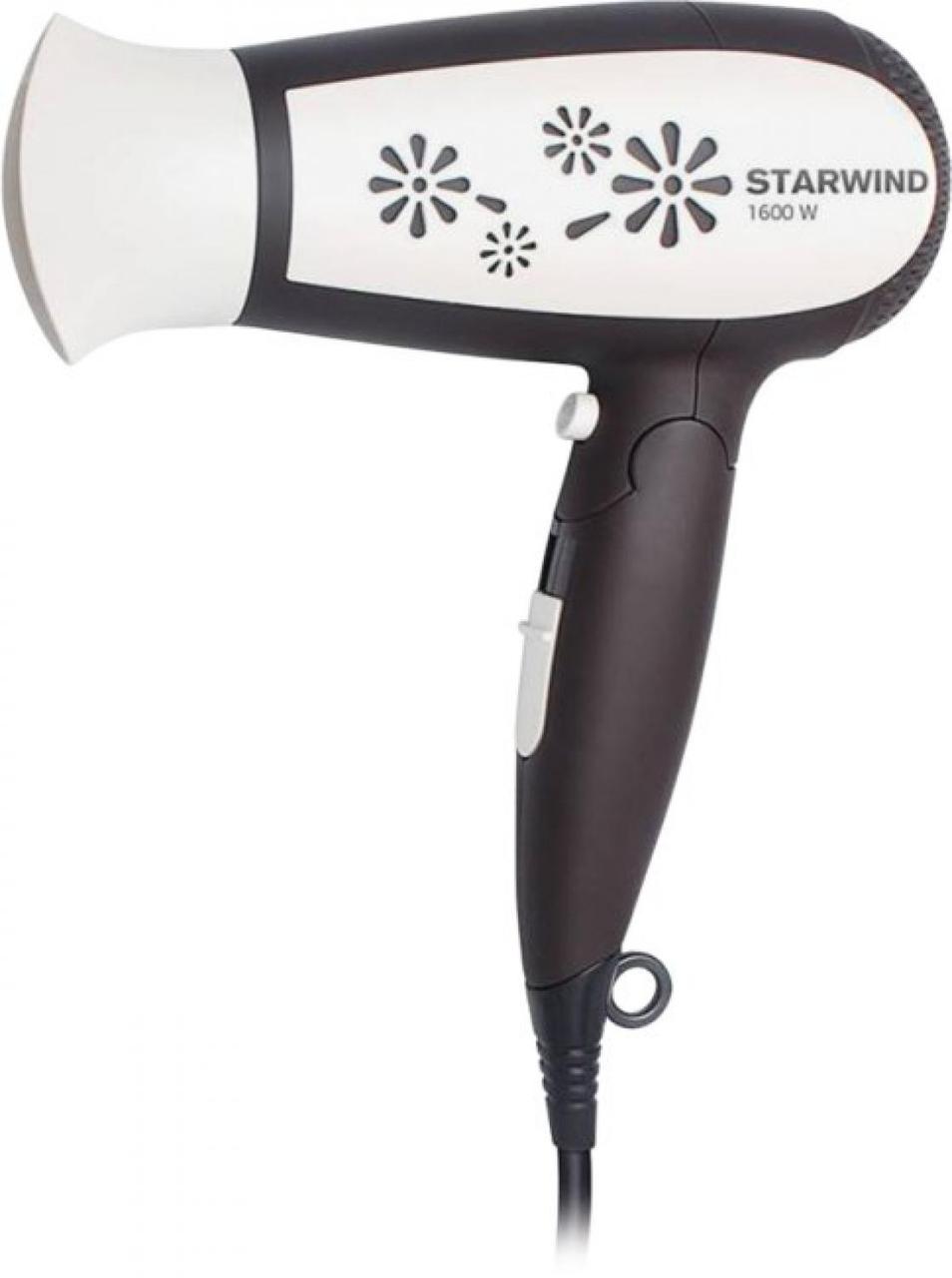 Фен Starwind SHT4417 1600Вт темно-коричневый/белый - фото 1 - id-p214823837