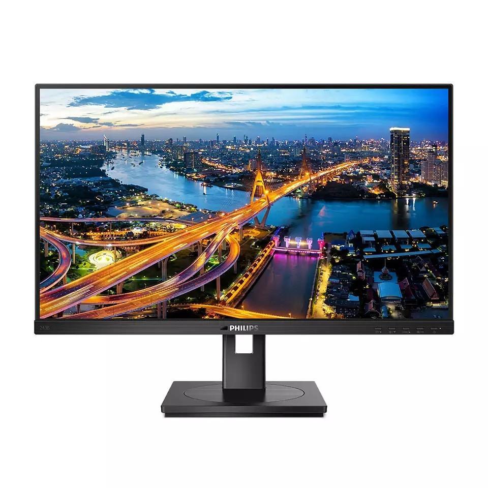 Монитор 23,8" Philips 243B1 1920x1080 75Гц IPS W-LED 16:9 4ms HDMI DP 4*USB3.2 USB-C 3.2 50M:1 1000:1 178/178 - фото 1 - id-p212732772