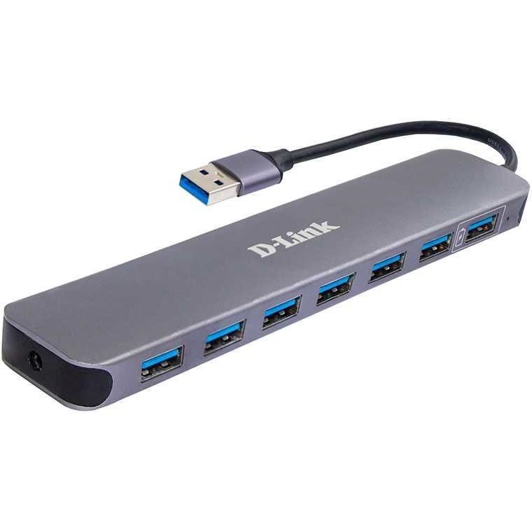 D-Link DUB-1370/B2A Концентратор с 7 портами USB 3.0 (1 порт с поддержкой режима быстрой зарядки) - фото 1 - id-p212710207
