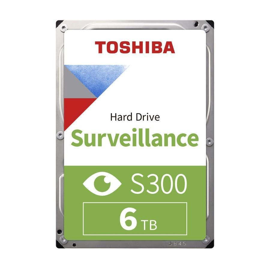 Жесткий диск Toshiba SATA-III 6Tb HDWT860UZSVA Surveillance S300 (5400rpm) 256Mb 3.5" - фото 1 - id-p203911416