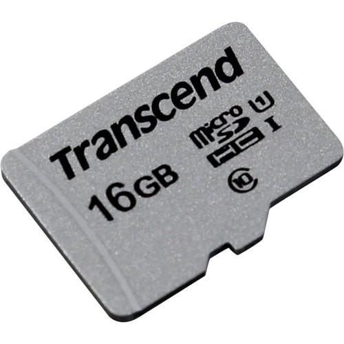 Карта памяти Transcend TS16GUSD300S microSDHC 16Gb UHS-I U1 - фото 1 - id-p207847784