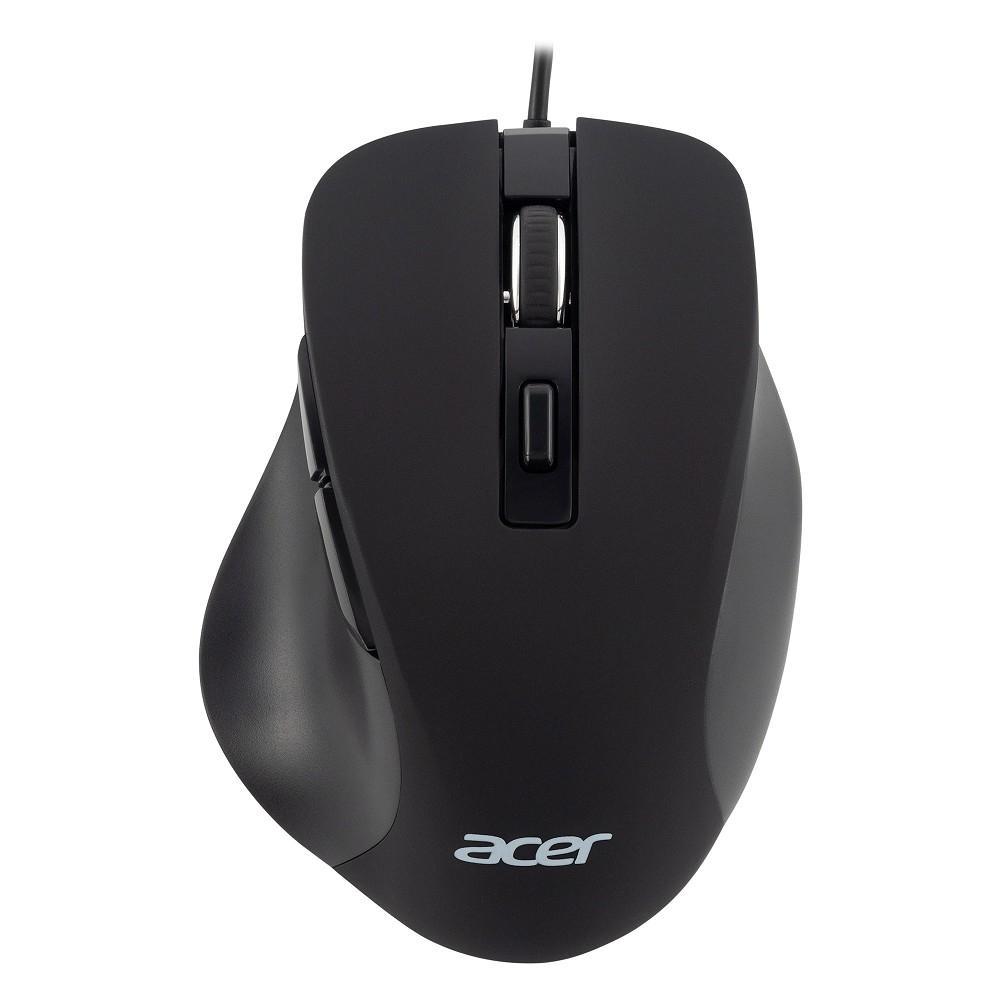 Мышь Acer OMW120 черный оптическая (2000dpi) USB (6but) - фото 1 - id-p212715182