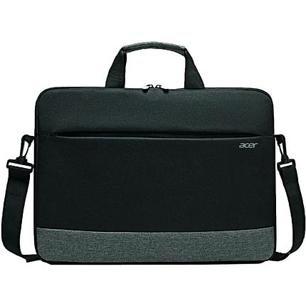 Сумка для ноутбука 15.6" Acer LS series OBG202 черный/серый полиэстер (ZL.BAGEE.002) (упак.:20шт), фото 2