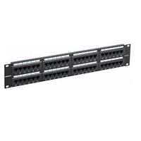 Патч-панель ITK PP48-2UC5EU-K05-G 19" 2U 48xRJ45 кат.5e UTP