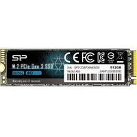 Накопитель SSD 512 Gb M.2 2280 M Silicon Power SP512GBP34A60M28 3D TLC