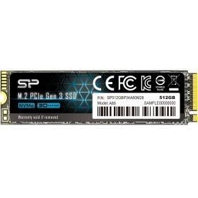 Накопитель SSD 512 Gb M.2 2280 M Silicon Power SP512GBP34A60M28 3D TLC - фото 1 - id-p207847904