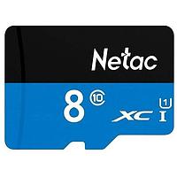 Карта памяти Netac NT02P500STN-008G-S microSDHC Memory Card 8Gb UHS-I U1 Class 10