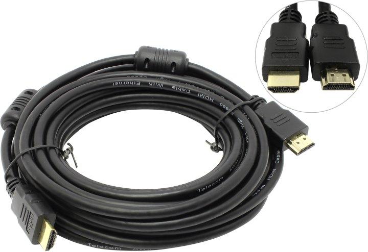 Telecom CG511D-7.5m Кабель HDMI to HDMI (19M -19M) ver1.4 7.5м 2 фильтра