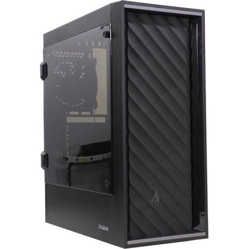 Корпус ZALMAN T7 черный (2xUSB + USB 3.0, 2xAudio, 2x120мм FAN, прозрачная стенка, ATX, без БП)