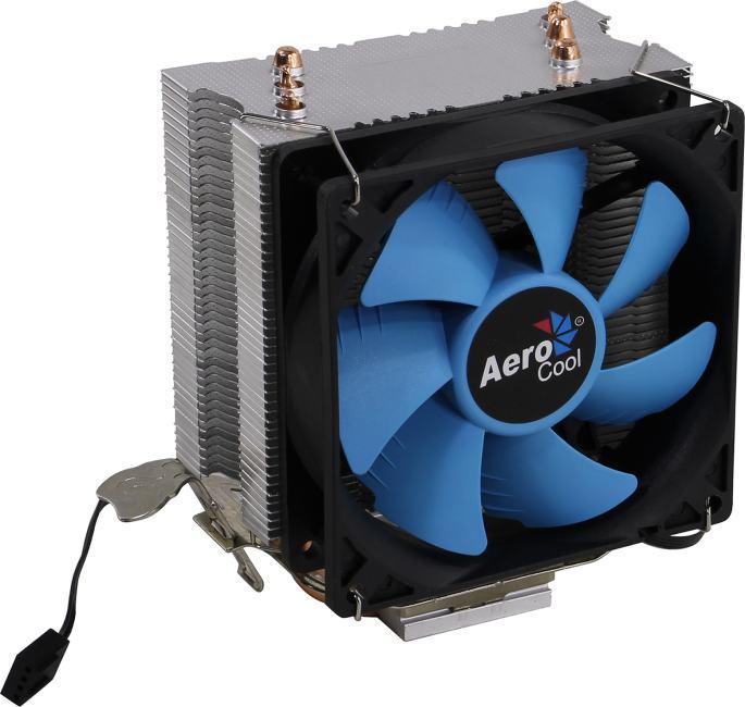 Охладитель Aerocool Verkho 3 (4пин 775/1155/AM4-FM2 15-24дБ 1000-2500об/мин Al+тепл.трубки)