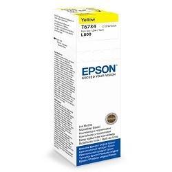 EPSON C13T67344A Чернила для L800/1800 (yellow) 70 мл (cons ink) - фото 1 - id-p212699487