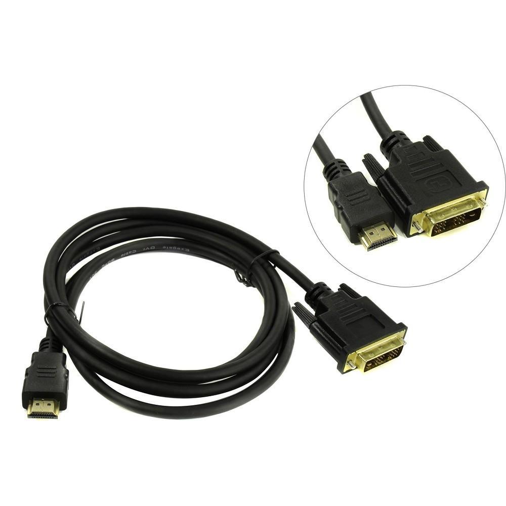 Exegate EX284893RUS Кабель HDMI to DVI-D (19M -19M) 1.8м (EX-CC-HDMIM-DVIM-1.8) - фото 1 - id-p212700874