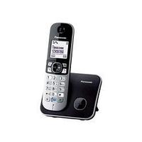 Panasonic KX-TG6811RUB (черный) {Беспроводной DECT,40 мелодий,телефонный справочник 120 зап.}