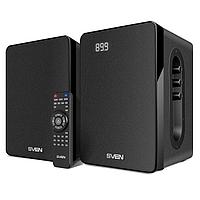 Колонки SVEN SPS-710 Black (2x20W дерево Bluetooth SD FM USB ПДУ)