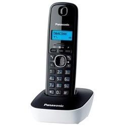 Panasonic KX-TG1611RUW Black-White р/телефон (трубка с ЖК диспл.DECT) - фото 1 - id-p214272708
