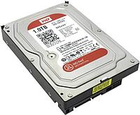 Жёсткий диск HDD 1 Tb SATA 6Gb/s Western Digital Red WD10EFRX 3.5" 5400rpm 64Mb