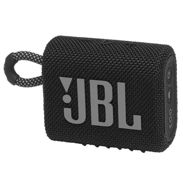 Колонка порт. JBL GO 3 черный 3W 1.0 BT (JBLGO3BLK) - фото 1 - id-p212709204