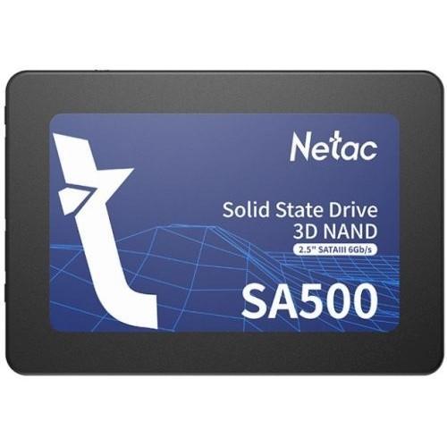 Накопитель SSD 2.5" SATA-III Netac 256GB SA500 (NT01SA500-256-S3X) 520/450 MBps - фото 1 - id-p212731930