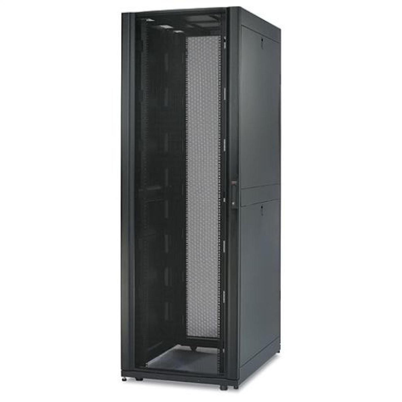 Шкаф - стойка 42u 19'' 750 х 1070 мм NetShelter SX 42U 750mm x 1070mm Enclosure with Sides Black - фото 1 - id-p212699554