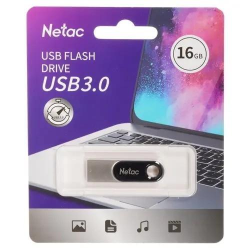 Накопитель 16 Gb USB 3.0 Netac U278 NT03U278N-016G-30PN (USB 3.2 Gen 1 Type-A (5 Гбит/сек), без колпачка, - фото 1 - id-p212725661