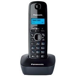 Panasonic KX-TG1611RUH Black-Grey р/телефон (трубка с ЖК диспл.DECT) - фото 1 - id-p214272703