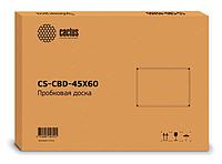 Демонстрационная доска Cactus CS-CBD-45X60 пробка/алюминий пробковая 45x60см алюми