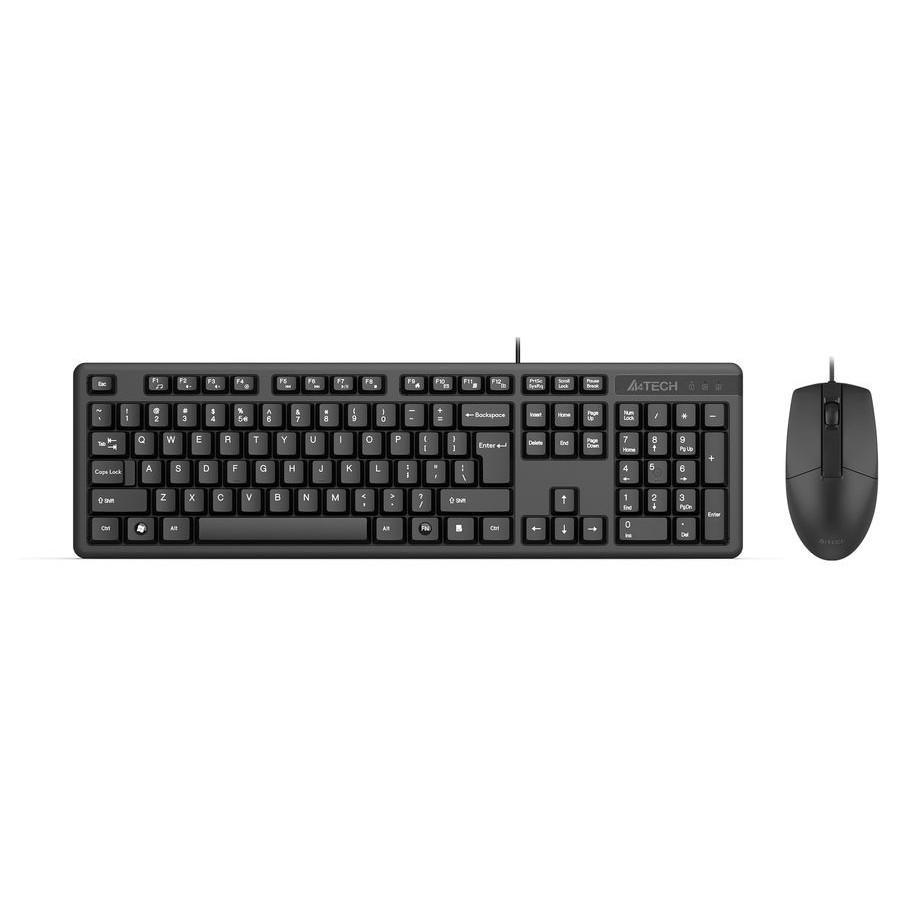 Клавиатура + мышь A4Tech KK-3330 клав:черный мышь:черный USB [1530249] - фото 1 - id-p214272765