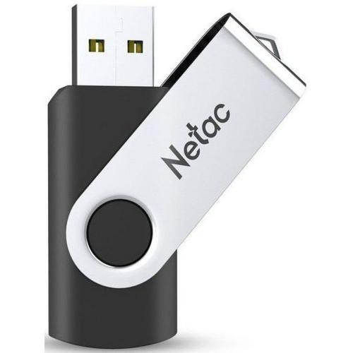 Накопитель 64 Gb USB2.0 Netac U505 NT03U505N-064G-20BK (USB 2.0 Type-A, раскладной корпус, металл/пластик, - фото 1 - id-p212729587