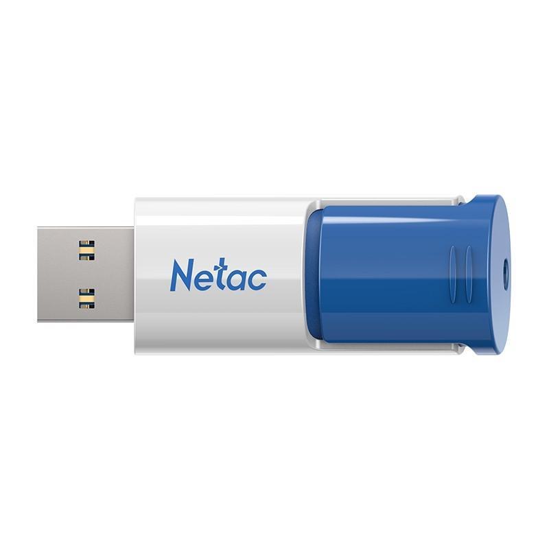Флеш Диск Netac 32Gb U182 NT03U182N-032G-30BL USB3.0 синий/белый - фото 1 - id-p212723100