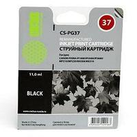 Картридж струйный Cactus CS-PG37 черный (9мл) для Canon Pixma