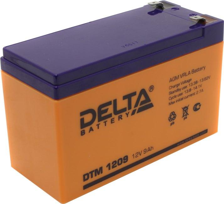 Аккумулятор Delta DTM 1209 (12V 9Ah) для UPS - фото 1 - id-p212720630