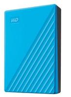 Жесткий диск WD Original USB 3.0 4Tb WDBPKJ0040BBL-WESN My Passport 2.5" голубой