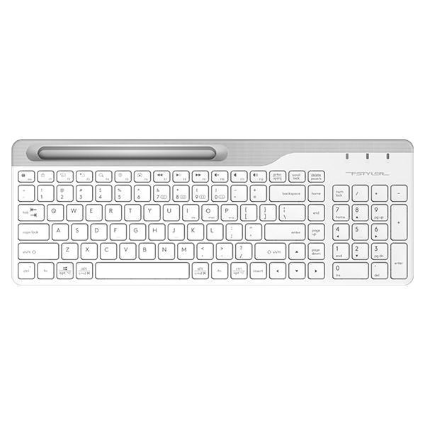 Клавиатура A4Tech Fstyler Bluetooth&Wireless FBK25 White USB