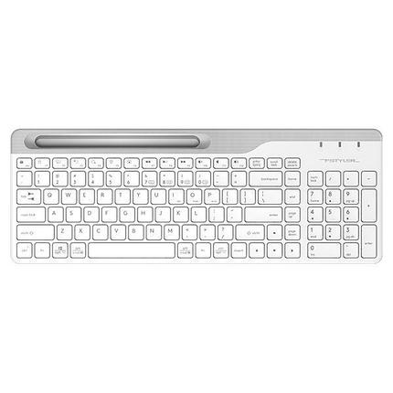 Клавиатура A4Tech Fstyler Bluetooth&Wireless FBK25 White USB, фото 2