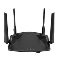 D-Link DIR-X1860/RU/R1A Wi-Fi 6 маршрутизатор AX1800, 1000Base-T WAN, 3x1000Base-T LAN