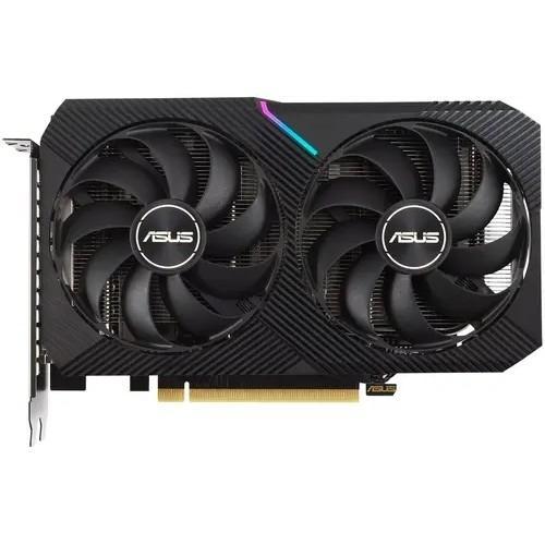 Видеокарта 8Gb PCI-E GDDR6 ASUS DUAL-RTX3050-O8G-V2 (RTL) DVI+HDMI+DP GeForce RTX3050 990YV0GH6-M0NA000) - фото 1 - id-p216262014