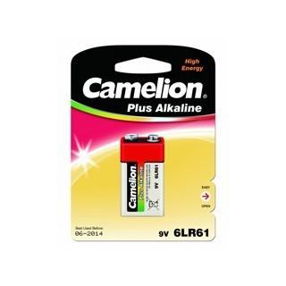 Camelion 6LF22 Plus Alkaline BL-1 (6LR61-BP1, батарейка,9В) (1 шт. в уп-ке) - фото 1 - id-p212720707