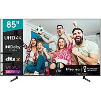 Телевизор ЖК 85'' Hisense Телевизор ЖК 85'' Hisense/ 85", Ultra HD, Smart TV (ОС VIDAA U5), Wi-Fi, PCI 2000,