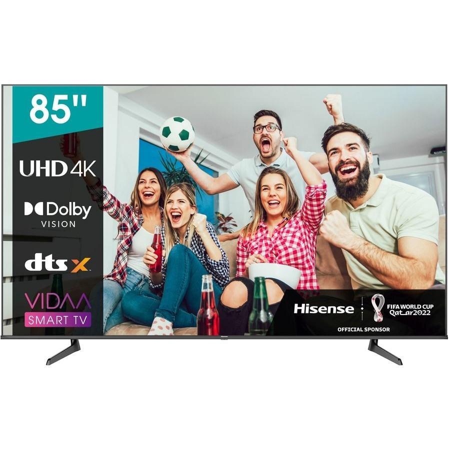 Телевизор ЖК 85'' Hisense Телевизор ЖК 85'' Hisense/ 85", Ultra HD, Smart TV (ОС VIDAA U5), Wi-Fi, PCI 2000, - фото 1 - id-p214270199