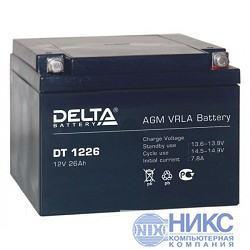 Delta DT 1226 (26 А\ч, 12В) свинцово- кислотный аккумулятор - фото 1 - id-p212720750