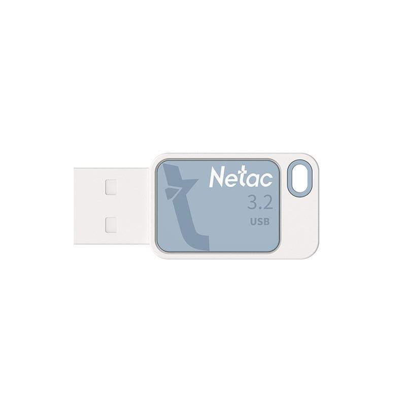 Накопитель Netac NT03UA31N-064G-32BL USB3.2 Flash Drive 64Gb (RTL) - фото 1 - id-p212729811