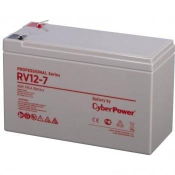 Аккумуляторная батарея PS CyberPower RV 12-7 / 12 В 7,5 Ач Cyberpower - фото 1 - id-p214170007