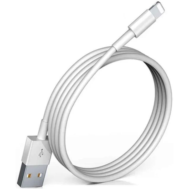 Кабель Cactus CS-LG.USB.A-0.8 USB (m)-Lightning (m) 0.8м белый блистер - фото 1 - id-p212734398