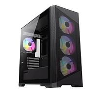 Корпус mATX Без БП GameMax Destroyer Mesh (Destroyer MB) mATX case, black, w/o psu, w/1xUSB3.0+2xUSB2.0, Combo