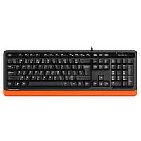 Клавиатура A4Tech Fstyler FKS10 ORANGE черный/оранжевый USB (1530190)